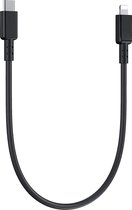 Korte USB C naar 8-PIN Kabel - Geschikt voor Apple Carplay, iPhone - Oplader Snoer Kort 30 Centimeter