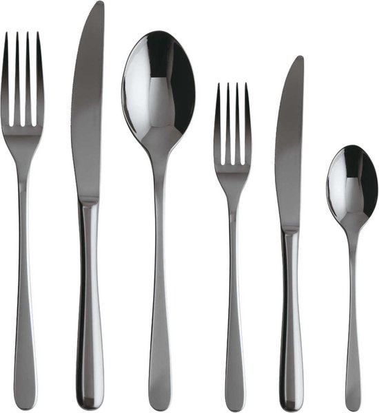 Ensemble de couverts Sambonet Taste Zwart 36 pièces