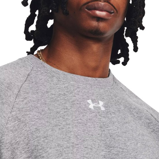 Under Armour UA Rival Fleece Crew Chandail de sport pour hommes - Taille S