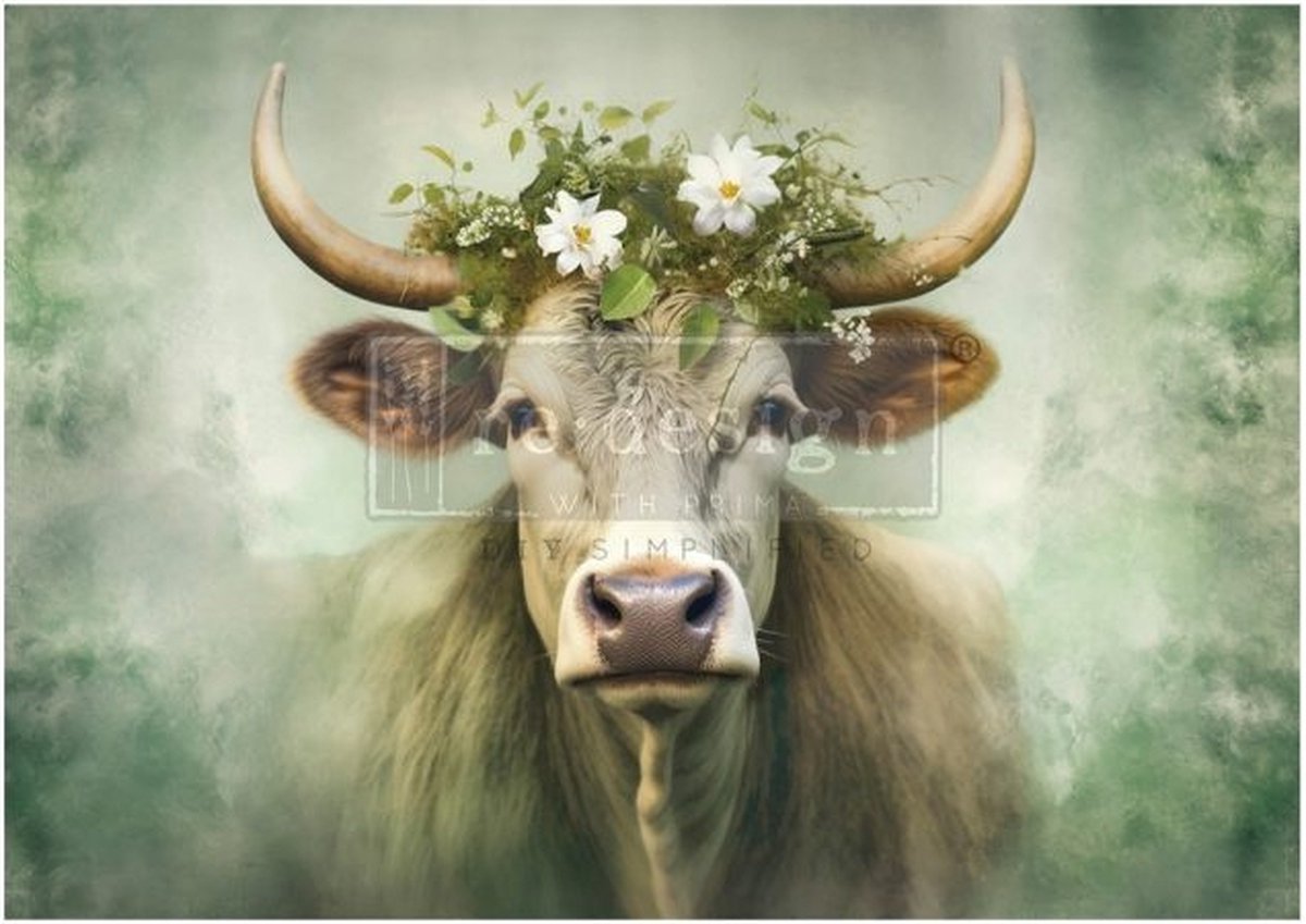 Redesign – Decoupage – Paper – A1 – Bessie