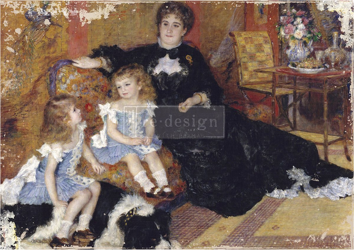 Redesign with Prima - Découpage - Family Moment