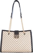 Valentino Bags Tribeca Schoudertas - natuur + zwart