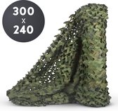Filet de camouflage Volcan 300x240 - Toile d'ombrage durable pour un effet de camouflage optimal - Vert