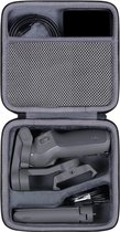 Harde reis-beschermhoes etui tas geschikt voor DJI OSMO Mobile 5 smartphone gimbal stabilisator handheld selfie stick, alleen tas, zwart, Koffer