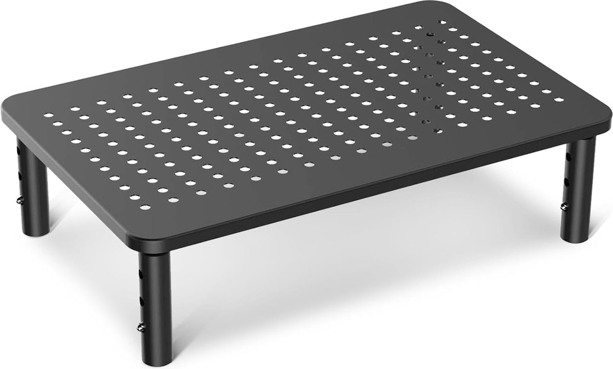 Monitorstandaard verhoger, metalen computerstandaard - Dual Monitor Stand Riser