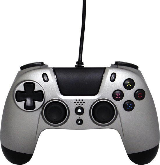 Gioteck - VX4 Premium Bedrade Controller - Grijs - PS4 & PC