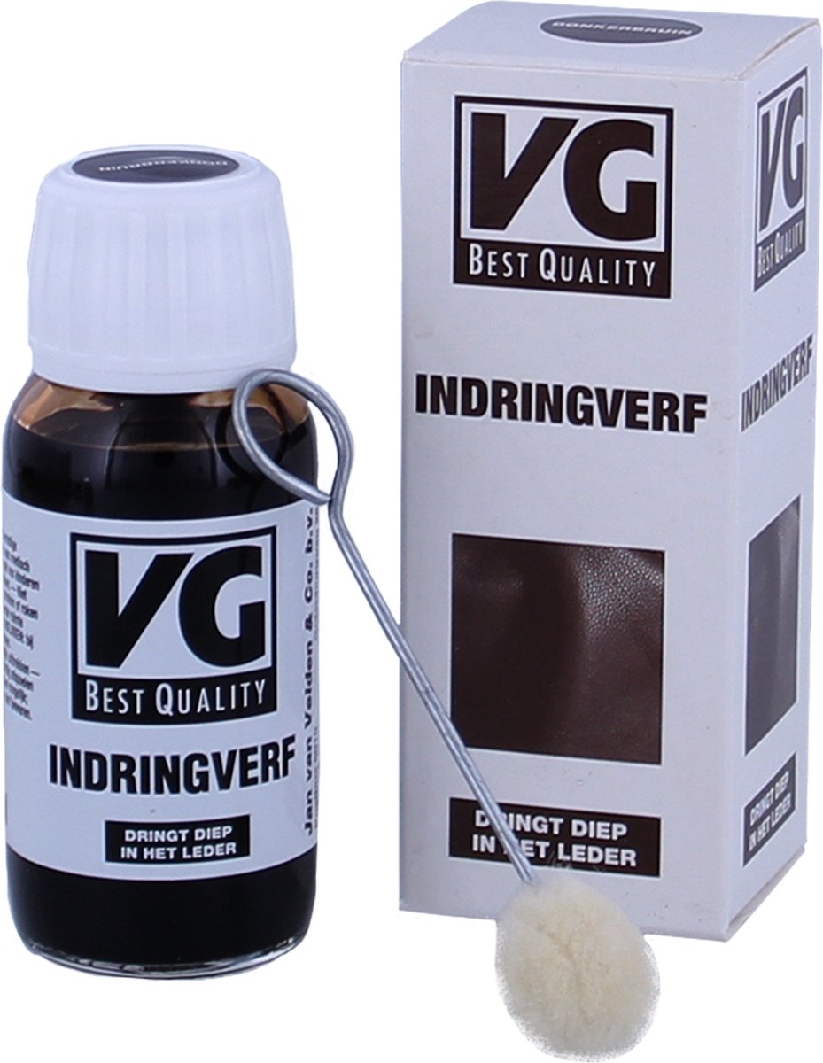 INDRINGVERF DONKER BRUIN (schoenverf)