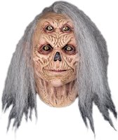 Partychimp Evil Witch Eyes Halloween Masker met haar voor bij Halloween Kostuum Volwassenen Carnaval - Latex - One Size