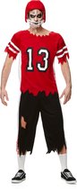 Karnival Costumes Rugby Zombie 3- delig Halloween Kostuum Heren Halloween Kostuum Volwassenen Carnavalskleding Heren Carnaval - Polyester - Maat XL - 3-Delig Top/Broek/Helmet