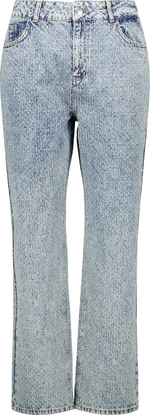 MS Mode Jeans Straight leg jeans met ripped details