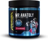 Arriba Nutrition - Mr. Anatoly - Creatine Strawberry - 250 Gram - 42 Servings/Shakes