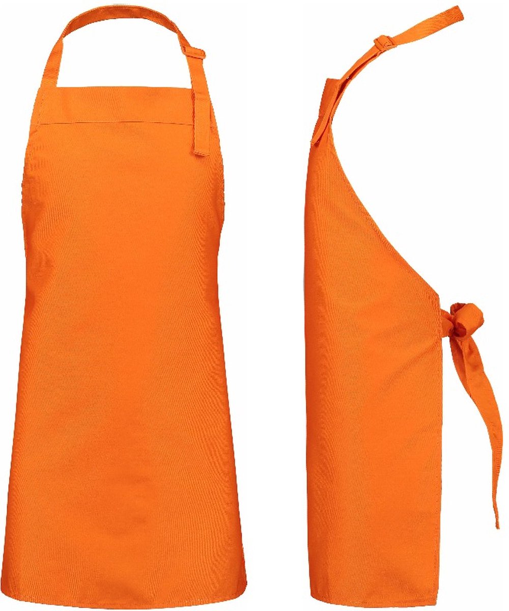 Benza Schort Kinderschort - Oranje - 50 x 60 cm