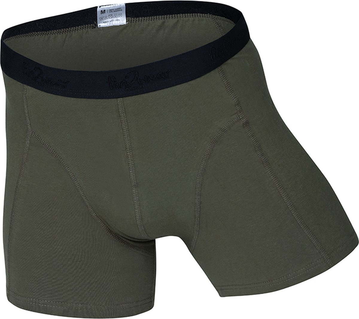 Fun2Wear Funderwear - grote maat - heren strakke boxershort 2-PACK Heren Onderbroek - Maat 3XL - Donkergroen