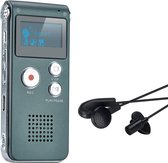 Dicteerapparaat met Spraakherkenning - Audio-opname en Vergaderingen - Draagbare Voicerecorder - Opnameapparaat met Hoge Kwaliteit Geluid - Transcriberen en Notities - USB Oplaadbaar