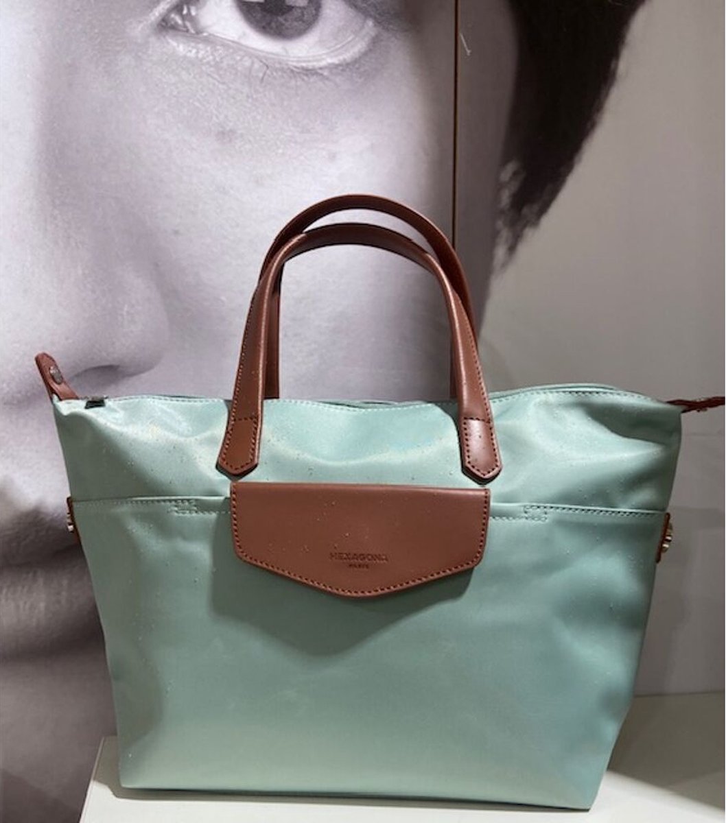 Hexagona Dames Handtas Mint | Groen | Maat: One Size