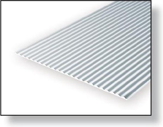 Evergreen Scale models Gegroefd 0.5mm HO car siding