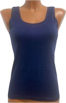 2 Pack Top kwaliteit dames hemd - 100% katoen - Marinebaluw - Maat M