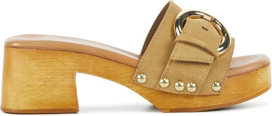 Lina Locchi Slippers / Slides Dames - 8961 - Beige - Maat 36