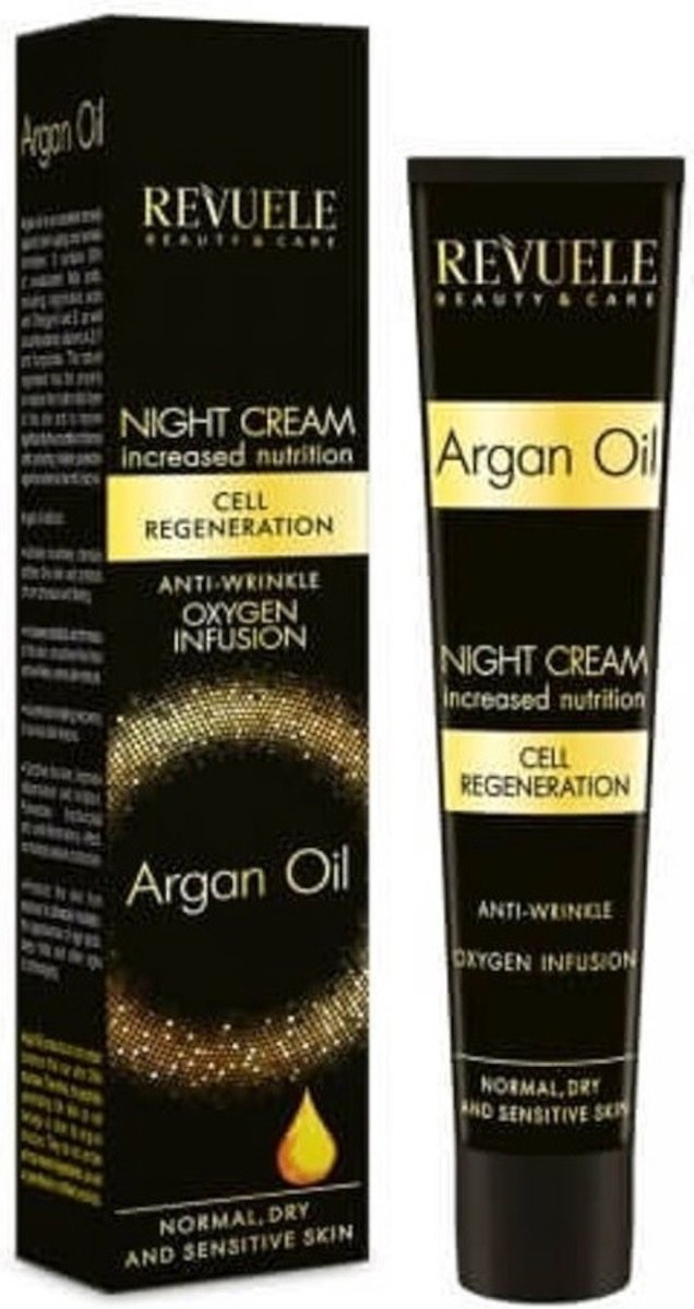 Revuele Argan Oil Moisturising Face Cream Night 50ml.