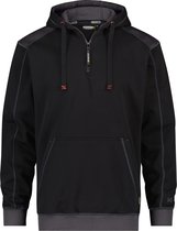 Dassy Indy Sweatshirt à capuche renforcé de toile DNA Noir / Gris taille M