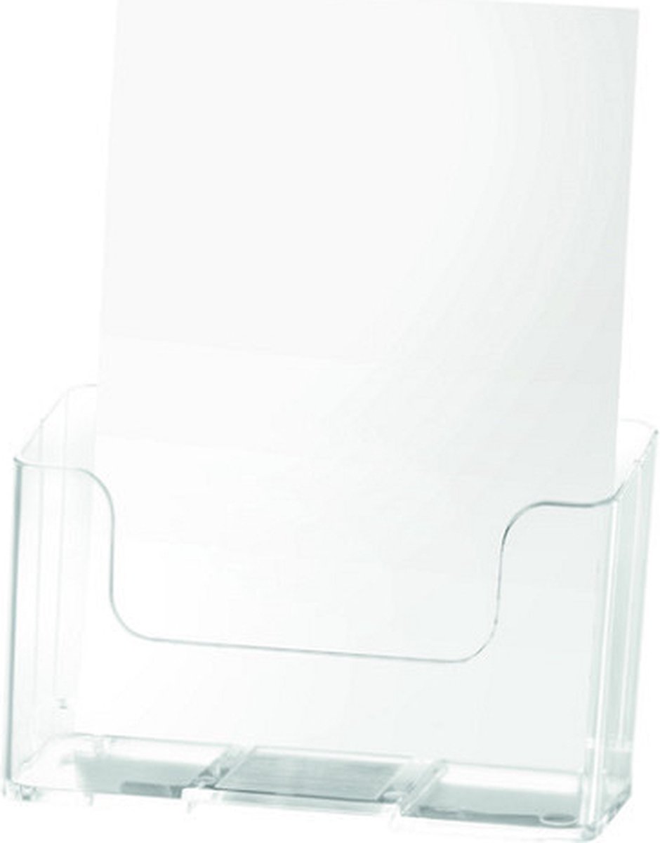 Folderhouder Quantore A5 transparant | 8 stuks