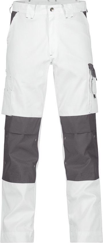 Pantalon de travail poches genoux bicolore