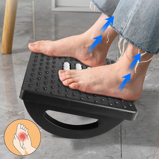 Zwart - Voetsteunen Voor Thuiskantoor / Meubelaccessoires