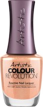 Artistic Nail Design Colour Revolution 'Reality Check' (Nude Perzik Shimmer)