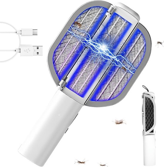Equivera Elektrische Vliegenmepper - Vliegenvanger - Muggenvanger ...
