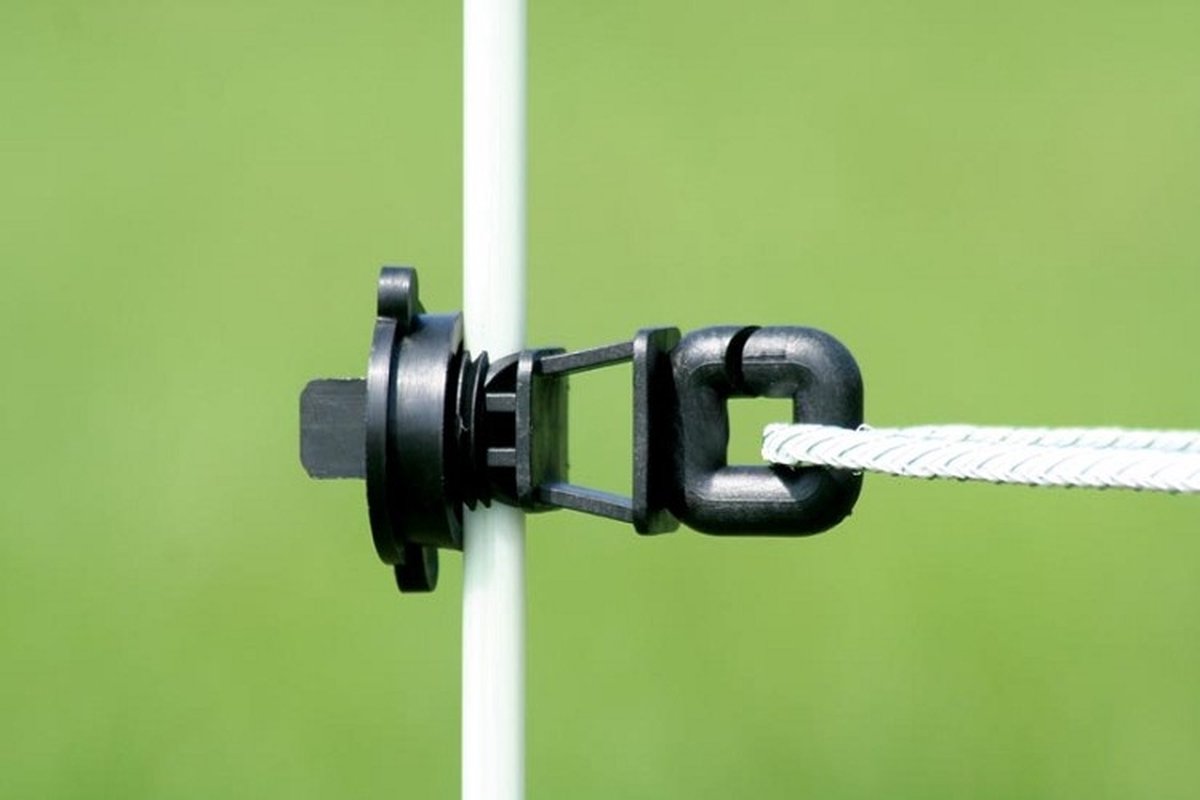 Koltec Paalisolatoren voor Koord en Draad — Voor palen tot Ø15 mm