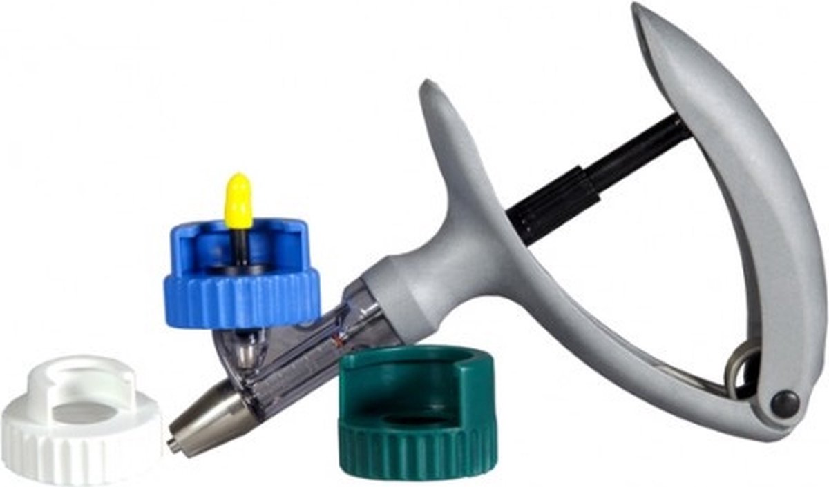 Eco-matic Spuit LL met universeel flacon adapterset 2 ML