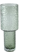 PTMD Vase Blane - 12x12x32 cm - Glas - Vert