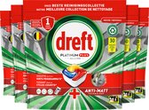 Dreft Platinum Plus All In One - Comprimés pour lave-vaisselle - Technologie anti-terne Citroen - Pack économique 6 x 30 capsules