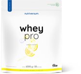 Nutriversum | WheyPro protein | Lemon yoghurt | 1kg 33 servings | Eiwitshake | Proteïne shake | Spijsvertering enzymen | Instant | Eiwitten | Proteïne | Supplement | Concentraat | Nutriworld