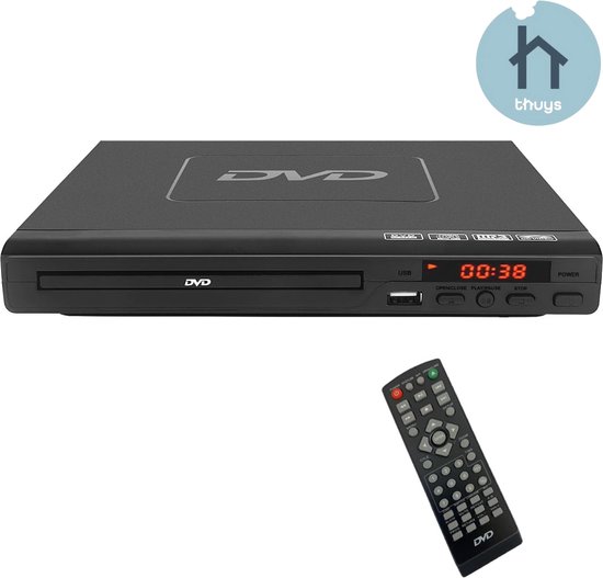 Thuys DVD Speler met HDMI DVD Speler Draagbaar DVD Speler met