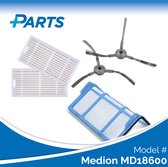 Medion MD18600 Onderhoudsset van Plus.Parts® geschikt voor Medion - 5 delig!