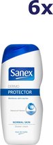 6x Sanex Shower Gel Dermo Protector Advantage Package - 250ML