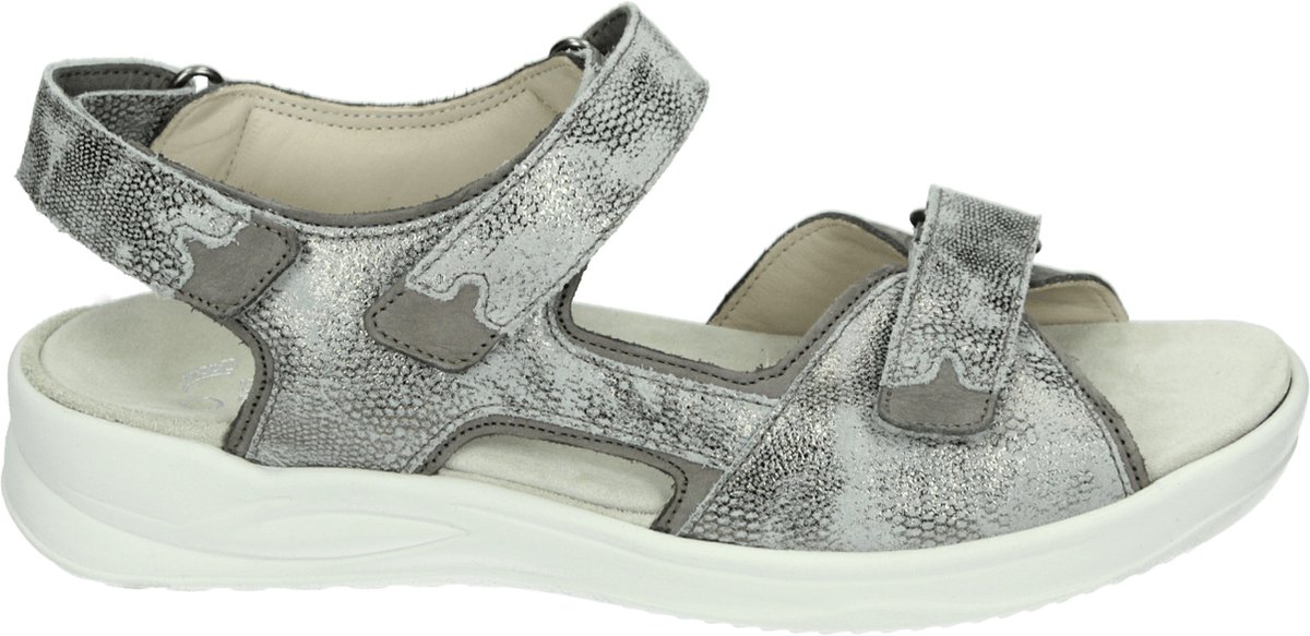 Strober KASSANDRA 65021H Platte sandalenDames Sandalen Grijs