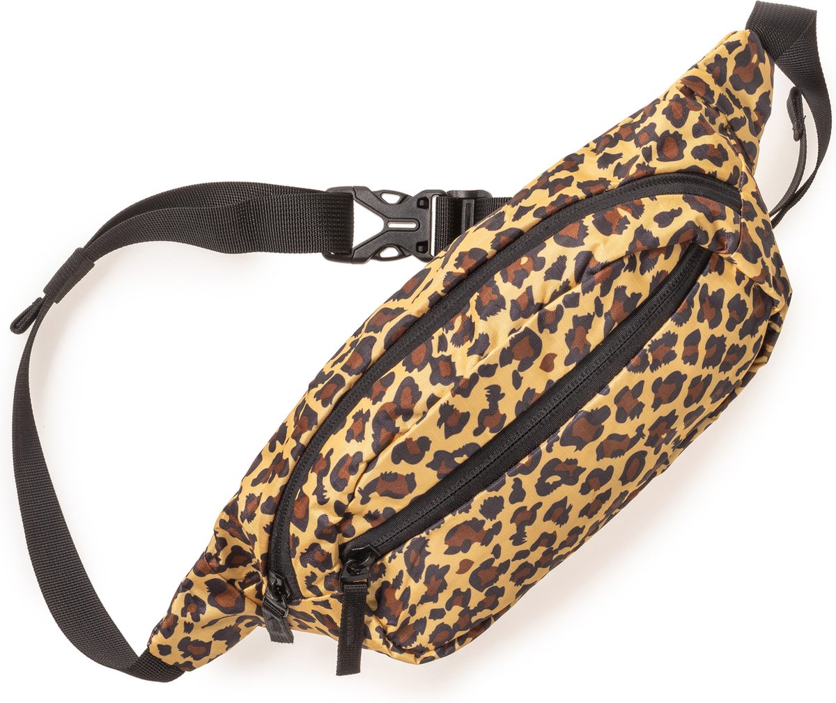 Yucka Premium Fanny pack - Money belt - Heuptasje - Festival tasje - Polyester - Panterprint