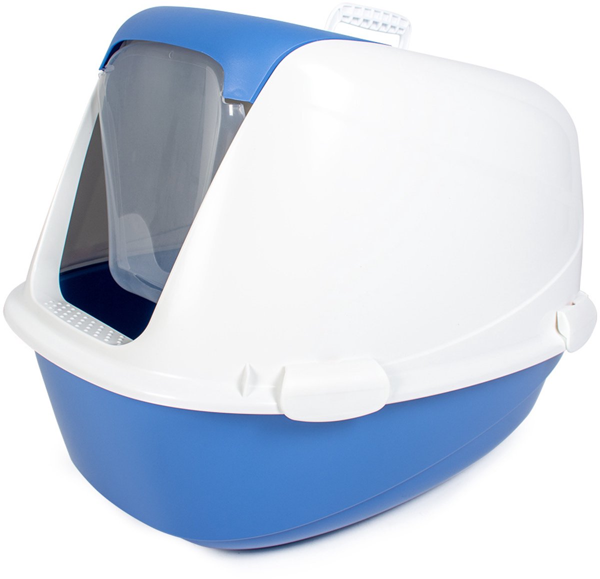 Duvoplus - Kat - Kattentoilet Basil Met Filter 57x39x41cm Lichtblauw - 194449