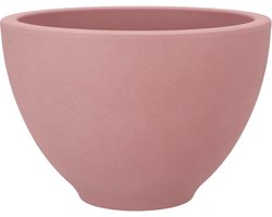 DK Design Bloempot/plantenpot - Vinci - lichtroze mat - voor kamerplant - D21 x H31 cm