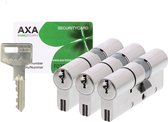 AXA Dubbele veiligheidscilinders (Xtreme Security) 30-45 mm: 3 stuks gelijksluitend - SKG***