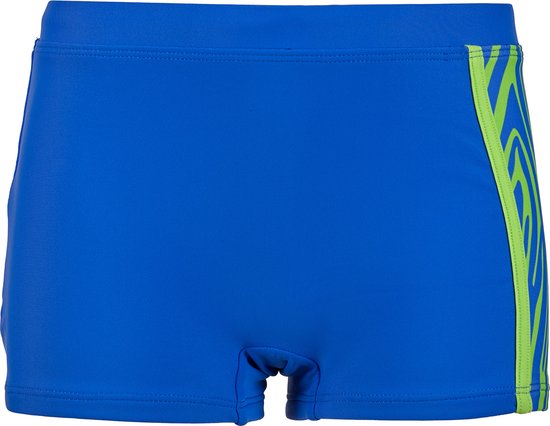 BECO zebra vibes - zwemboxer voor kinderen - blauw/groen - maat 176