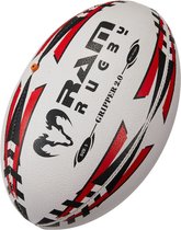 RAM Rugby Gripper Pro 2.0 Training Rugbybal - New in-flight Valve Technology - Europa nr. 1 Rugby Shop - Maat 5 - Rood RAM® Engeland - Uniek 3d Grip techn. Prof.