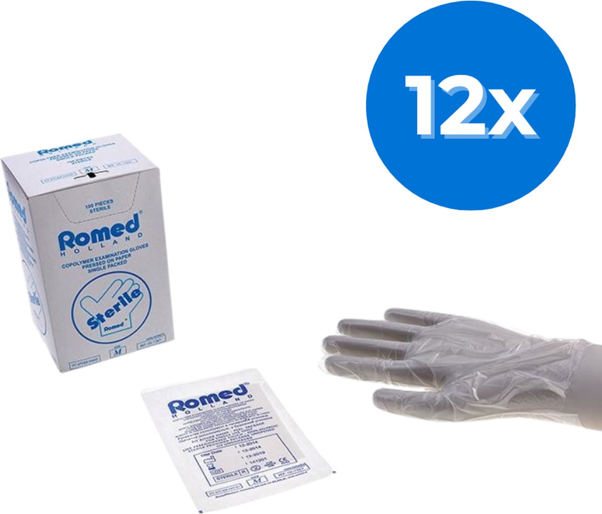 Goedkoopste Romed copolymer sterile Medium - Set van 12 doosjes Romed