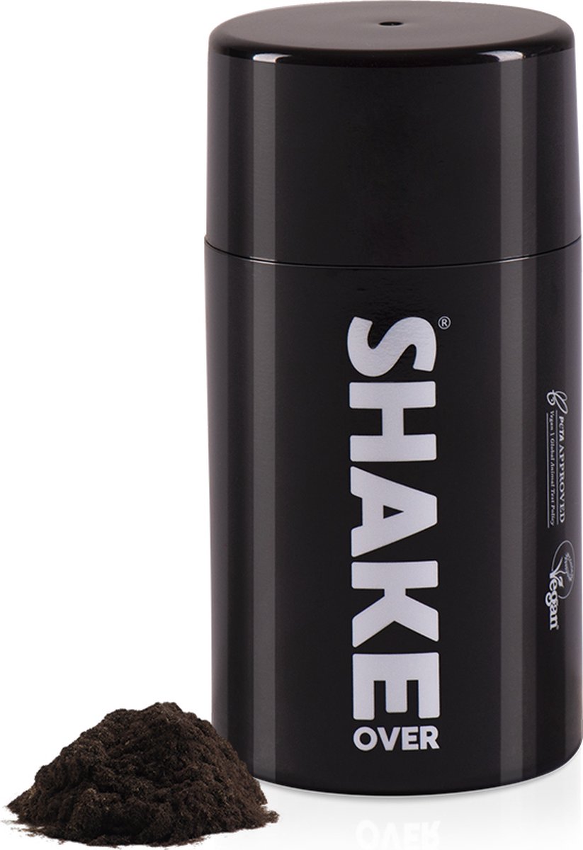 SHAKE OVER ZINC-ENRICHED HAIR FIBERS DARK BROWN 12g