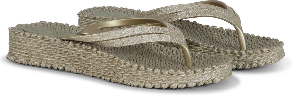 Slippers met lichte plateauzool CHEERFUL13 - 780 Platin