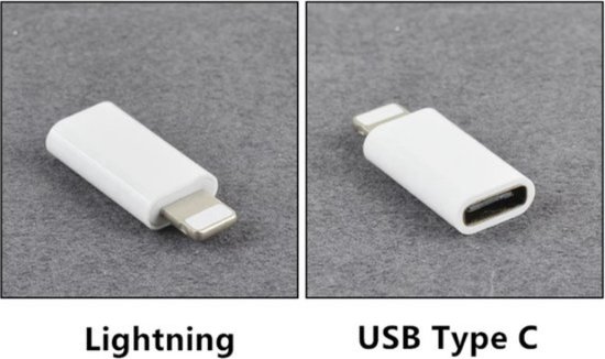 Adaptateur de câble de charge USB Type C Lightning femelle adapté à l'iPhone 13 Pro Max 12 11 pour Siècle des Lumières vers convertisseur séparateur Type-C noir