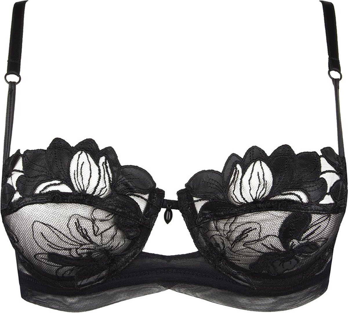 Lise Charmel - Glamour Couture - Balconette BH - zwart - ACH3007 - EU 80C / FR 95C