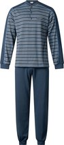 Gentlemen tricot heren pyjama - Blue Stripe - M